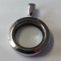 Preview: AH 0204 - Medaillon "Memory Locket", silberfarben mit Magnetverschluss