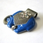 Preview: AH 0301 - Anhänger "Blauer Elefant" mit Strass