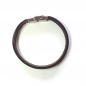 Preview: FKB 0002 - Lederarmband schwarz, flach