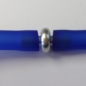 Preview: K-PVC 0001 - PVC-Collier in Blau, 8 mm