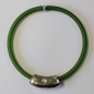 Preview: K-PVC 0002 - PVC-Collier in Olivegrün, 8 mm