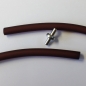 Preview: K-PVC 0003 - PVC-Collier in Braun, 8 mm