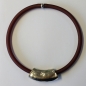 Preview: K-PVC 0003 - PVC-Collier in Braun, 8 mm