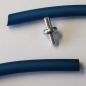 Preview: K-PVC 0005 - PVC-Collier in Petrol, 8 mm