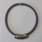 Preview: K-PVC 0006 - PVC-Collier in Grau, 8 mm