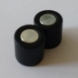 Preview: V 0081e - Power-Magnetverschluss aus Kunststoff, 8mm, schwarz, matt