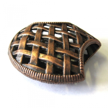 AH 0330 - Anhänger "Korbröhre" - alt-kupferfarben