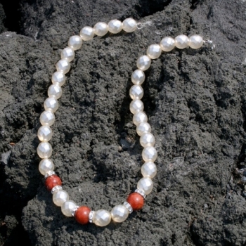 ES 0016 - Bastelset Kette mit Koralle