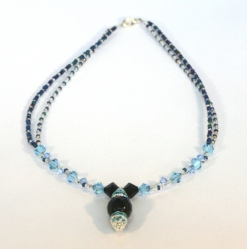 FT 0032 - Bastelset Kette in Blau