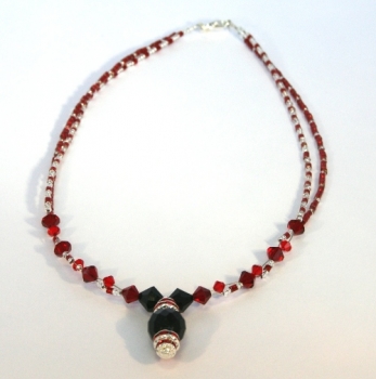 FT 0033 - Bastelset Kette in Rot