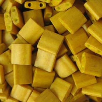 MTL-05-2312 - Miyuki Tila Beads, 5mm, Mustard