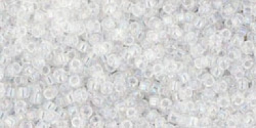 TR-15-161 - Toho Rocailles 15/0, 1,5 mm, Trans-Rainbow Crystal