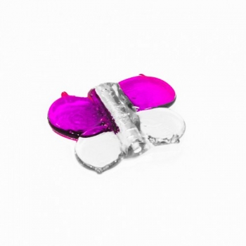 P 0004 - Perle Schmetterling Pink