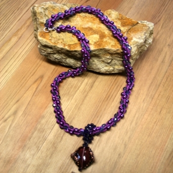 ST 0017 - Bastelset Switch it!-Kette Lila