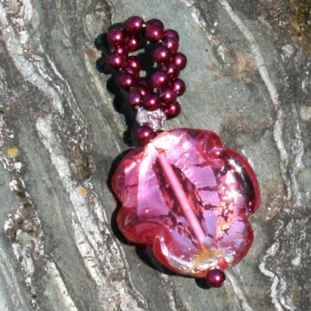 Preview: ST 0012 - Bastelset Switch it!-Kette in Pink