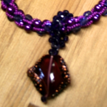 Preview: ST 0017 - Bastelset Switch it!-Kette Lila