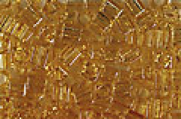 Glaswürfel 4 mm, bernstein