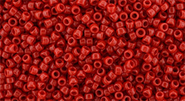 TR-15-45A - Toho Rocailles 15/0, 1,5 mm, Opaque Cherry