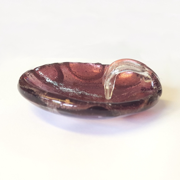AH 0030 - Handgearbeiteter Glasanhänger rund