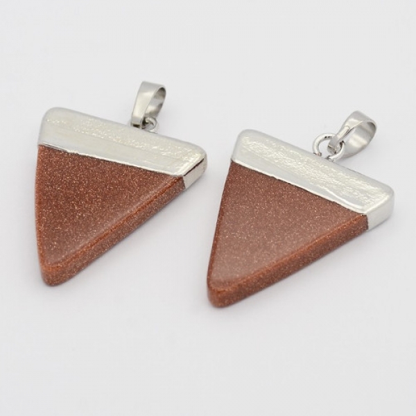 AH 0230 - Anhänger "Dreieck-Edelstein"