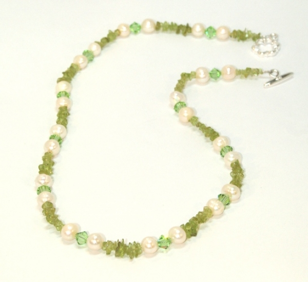 ES 0004 - Bastelset Kette Peridot