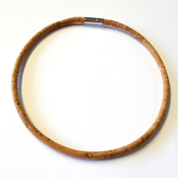 K 1050 - Korkcollier hell 50 cm (3mm Durchmesser)