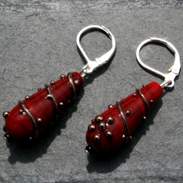 O 0029 - Bastelset Switch it!-Ohrringe in Rot