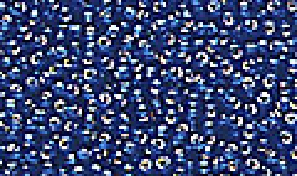Miyuki Rocailles (mit Silbereinzug) dunkelblau, 2mm