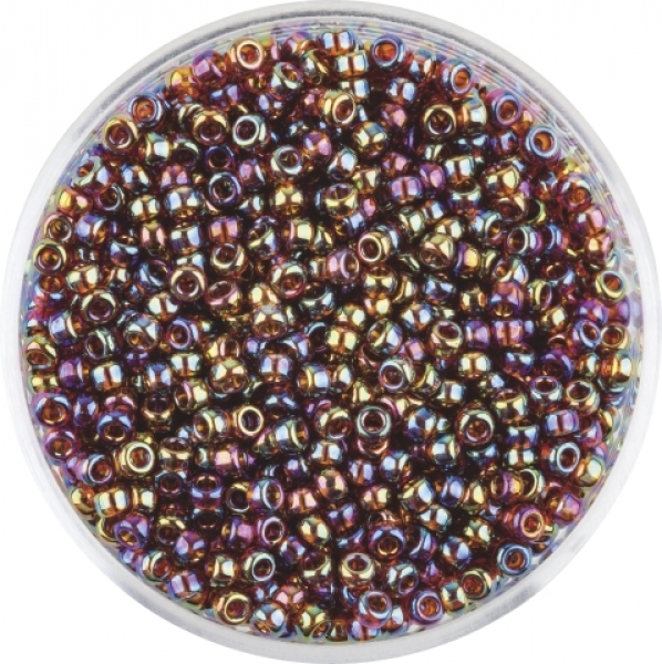 Miyuki Rocailles (irisierend) orchidee, 2mm