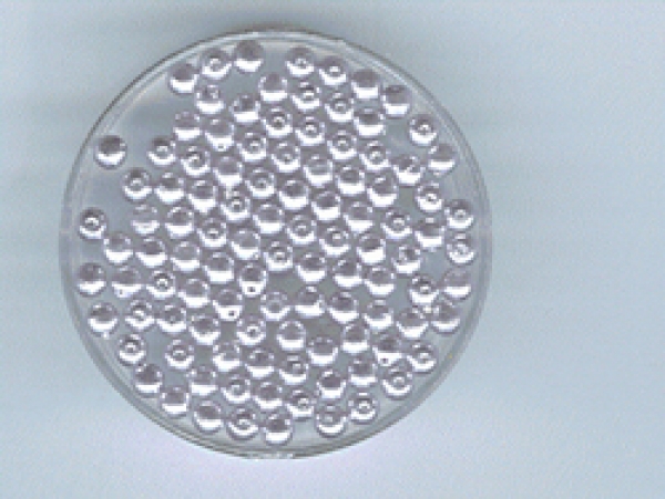 P-L-70423-3 - Glasperlen, gewachst, violett, 3mm