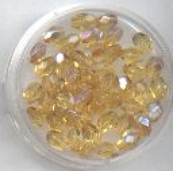 P-R-14203-805 - Olivenperlen, topas, oval, 6x4mm
