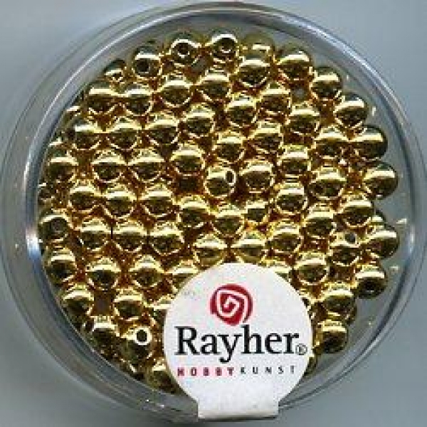 Goldperlen, 4 mm
