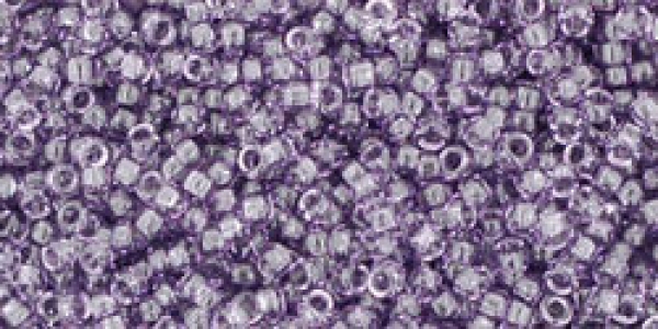 TR-15-19 - Toho Rocailles 15/0, 1,5 mm, Transparent Sugar Plum