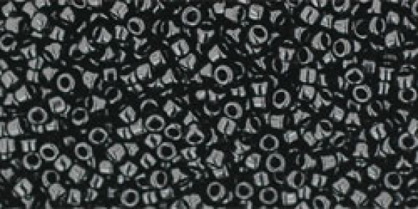 TR-15-49 - Toho Rocailles 15/0, 1,5 mm, Opaque Jet