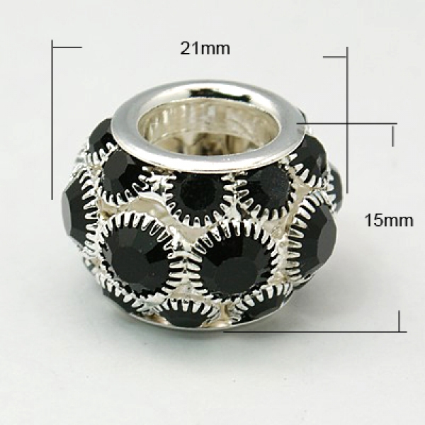 P 0370 - Große Strassperle (schwarz)