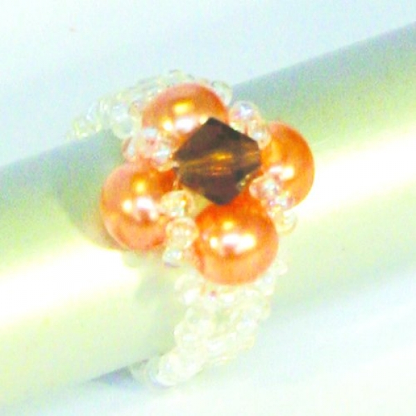 R 0018 - Ring in Apricot
