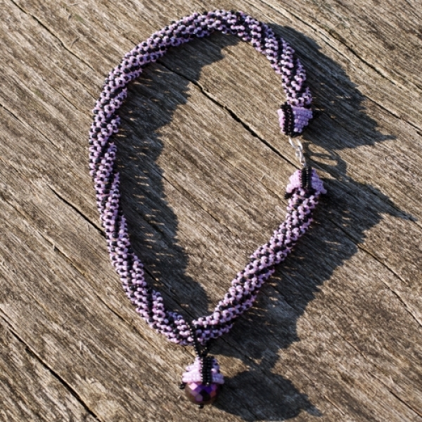 RS 0001 - Bastelset Russian Spiral Stitch in Flieder