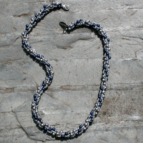 ST 0015 - Bastelset Kette in Blau