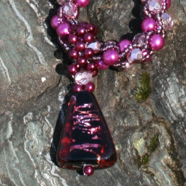 ST 0012 - Bastelset Switch it!-Kette in Pink