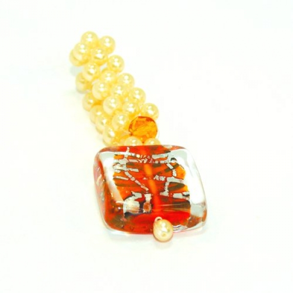 ST 0001 - Bastelset Switch it!-Kette Bernstein