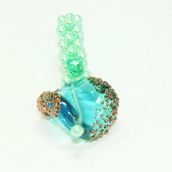 ST 0004 - Bastelset Switch it!-Kette Türkis