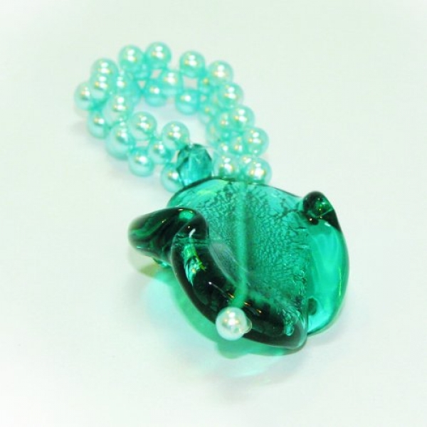 ST 0004 - Bastelset Switch it!-Kette Türkis