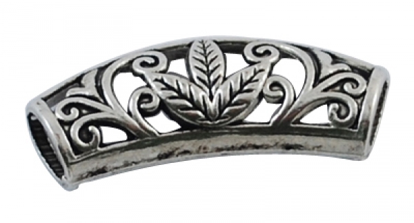 AH 0150 - Anhänger "Röhre" mit Blatt