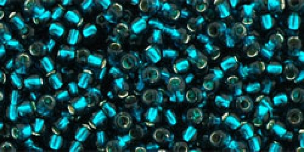TR-11-27BD - Toho Rocailles 11/0, 2,2 mm, Silver-Lined Teal