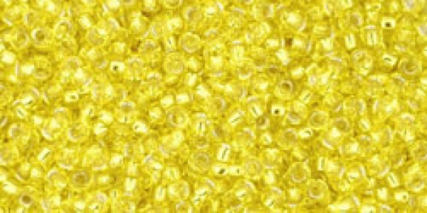 TR-15-32 - Toho Rocailles 15/0, 1,5 mm, Silver-Lined Lemon